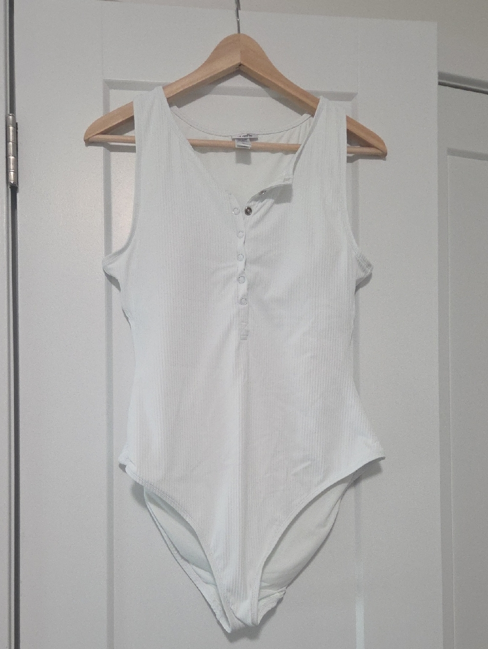 Andie White Ribbed THE MALIBU One-Piece